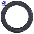 Sunmoon le pneu de la meilleure qualité du fabricant de qualité pneu de moto sans tube sans route
